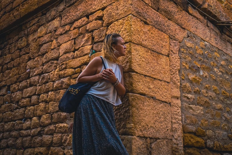 Hidden street inside Jaisalmer Fort.