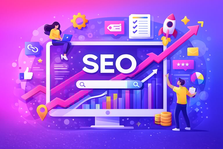 Image showing SEO search and scaling.