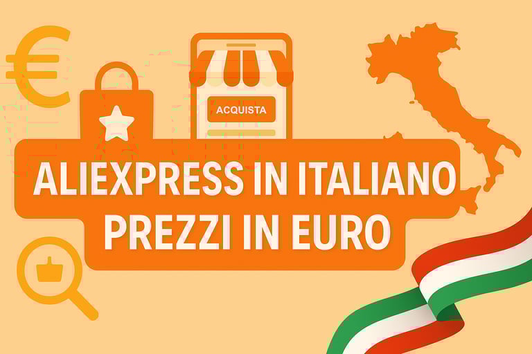 AliExpress in Italiano e Prezzi in Euro