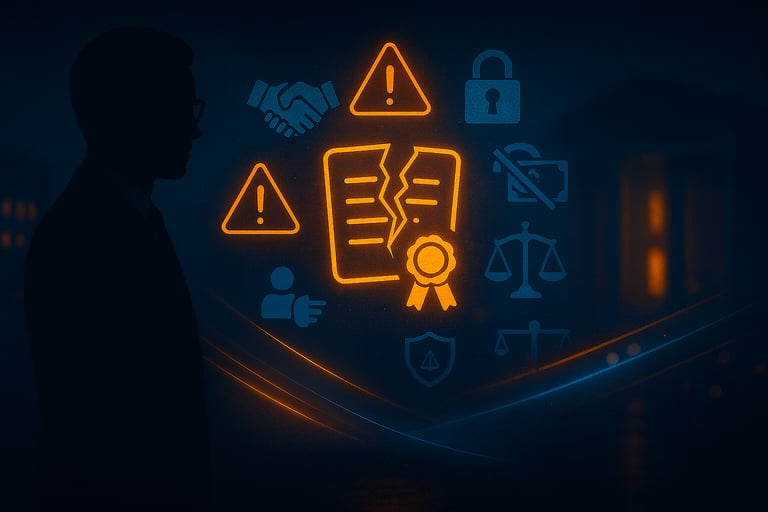 Ilustração: Rescisão Indireta