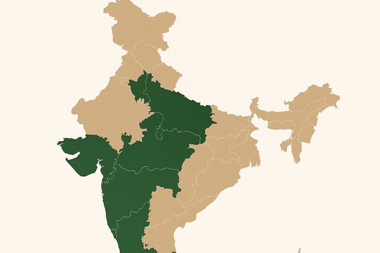 a map of india with the words,'conscious, conscious and conscious in india