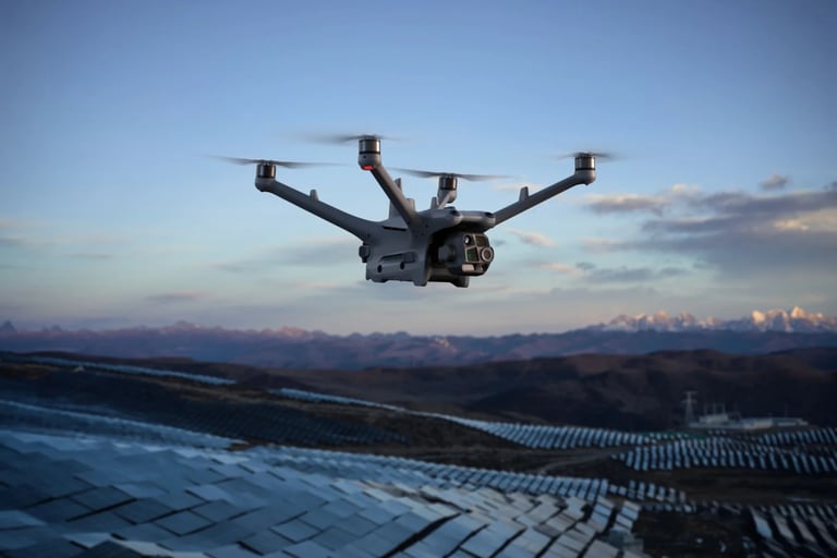 Termovizinis dronas DJI matrice 4TD naudojamas paieškose