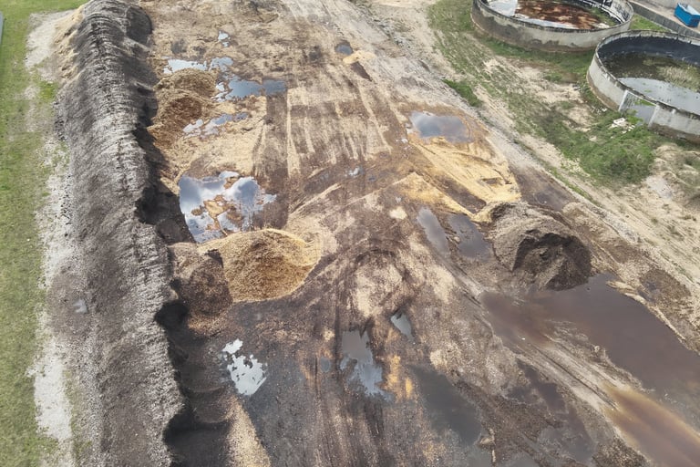 Karjerų tūrių matavimai dronu