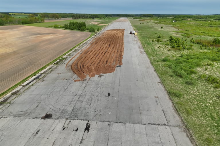 Biokuro matavimai dronu