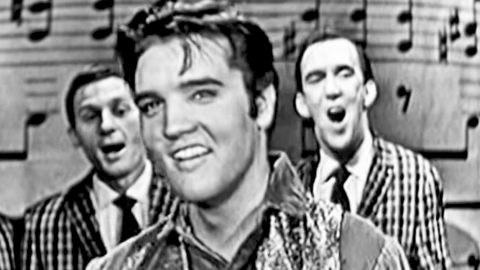 Elvis Presley. When My Blue Moon Turns To Gold Again Ed Sullivan Show