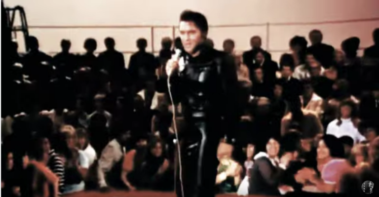 Elvis &Freddie Mercury, Crazy Little Thing Called Love.