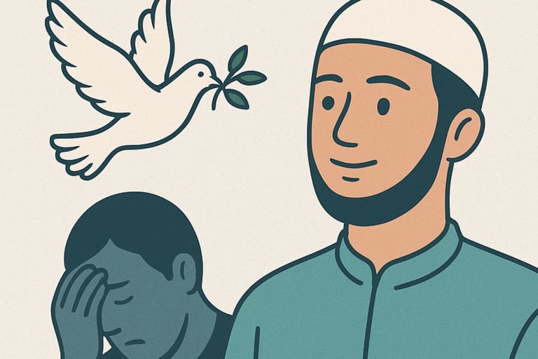 ✍️ 🕊️ً Why Depression less common among Muslims