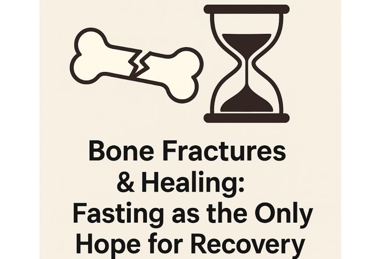 _🦴⏳Bone Fractures and Healing Fasting as the Only Hope for Recovery