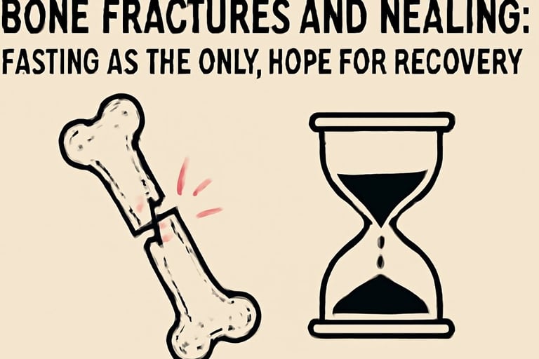 🦴⏳Bone Fractures & Healing: Fasting as the Only Hope for Recovery