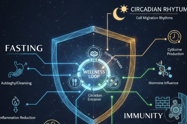 🛡️Fasting,Circadian Rhythm,and Immunity🌙
