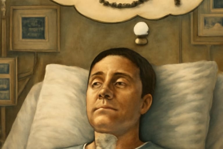 🧠🔒 Locked-In Syndrome & Voluntary Fasting : New Hope  image photo graphic