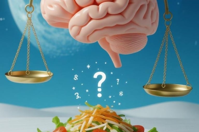 _🧠🌙 هل يساعد الصيام أم يفاقم اضطرابات الأكل؟ ⚖️🥗