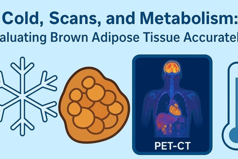 ❄️ Cold, Scans, and Metabolism: Evaluating Brown Adipose Tissue Accurately