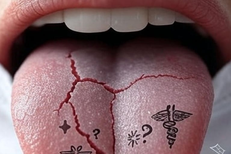 ⚕️🌿 اللسان المتشقق هل يحتاج إلى علاج؟👅❓ (2)