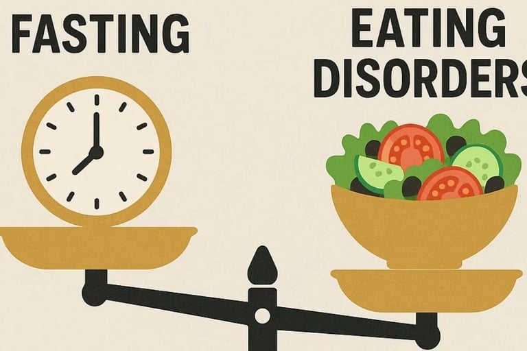 ⚖️🥗 Fasting and Eating Disorders: A Double-Edged Sword