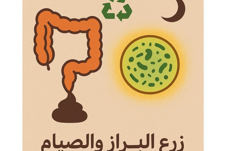 💩🧬 عملية زرع البراز (FMT) والصيام الطوعي ♻️ 🌙