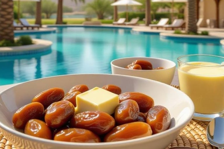 ✨🌴🧈 هل جربت مزيج الزبدة والتمر؟ وجبة تراثية بطعم لا يُقاوم وفوائد مذهلة! طاقة طبيعية، صحة أفضل، وح