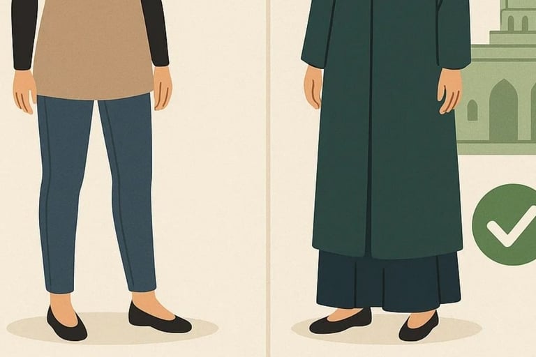 🏠🌍Women Pants In Islam : Restrictions And Allowances  👖🕌