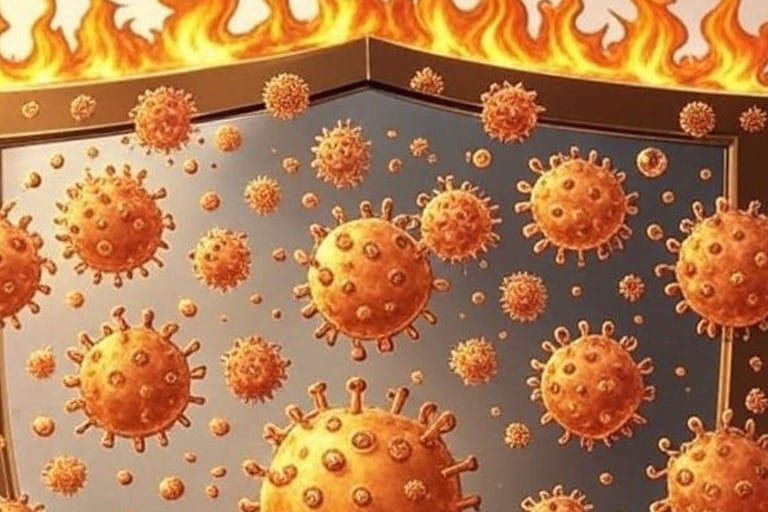 🛡️🦠🔥 الهربس النطاقي : علاج الحزام الناري والألم العصبي - عسل النحل 🍯🐝
