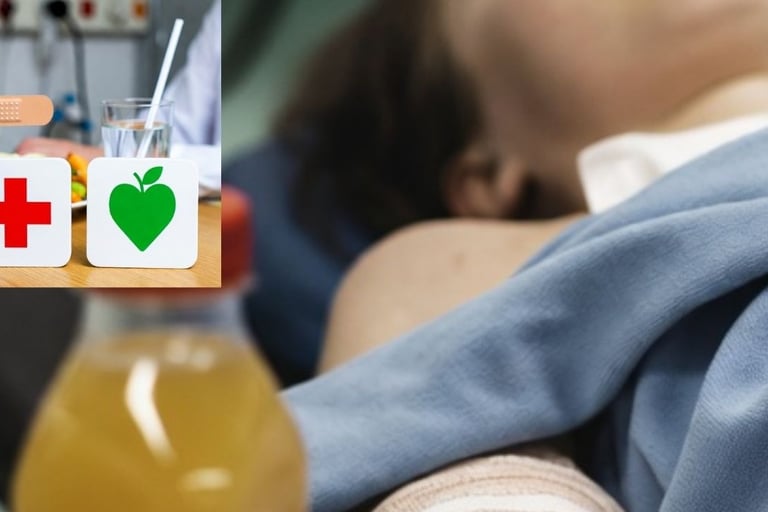 🚑 Tetanus Emergency : Essential Hydration & Nutrition Over Fasting Claims 🩹🍎