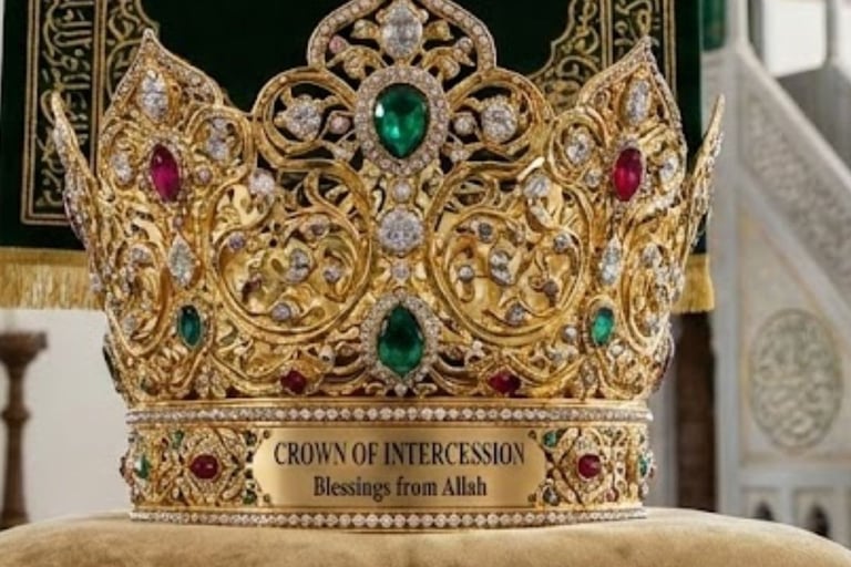 👑Crown of Intercession: Blessings from Allah