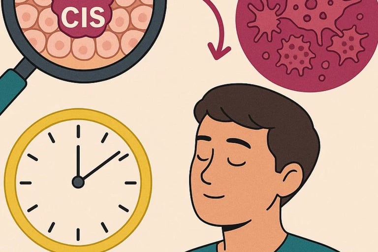 🎗️🧵 من التشخيص إلى التعافي : دليلك لفهم السرطان الموضعي (CIS) ودور الصيام