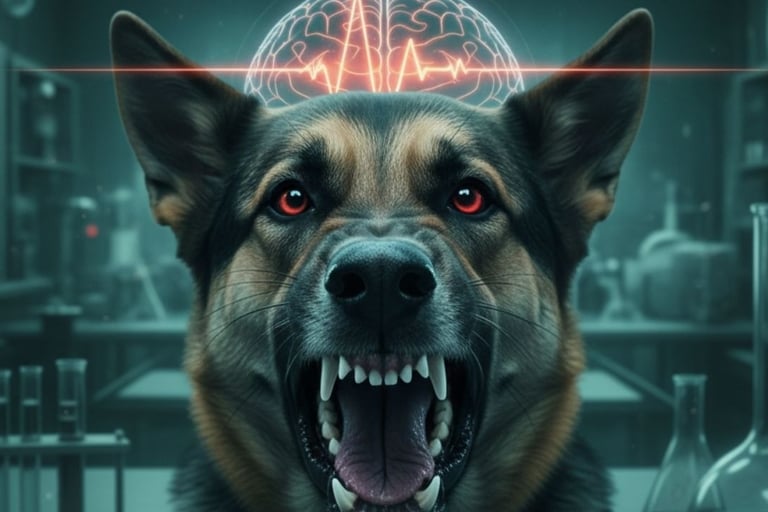 🐕داء الكلب  دائم القتل  لا علاج له🧠 