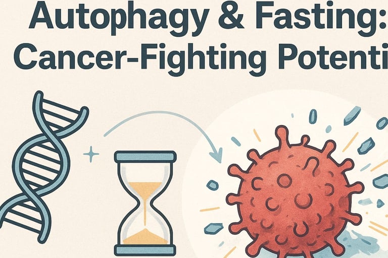 🧬 Autophagy & Fasting: Cancer-Fighting Potential  