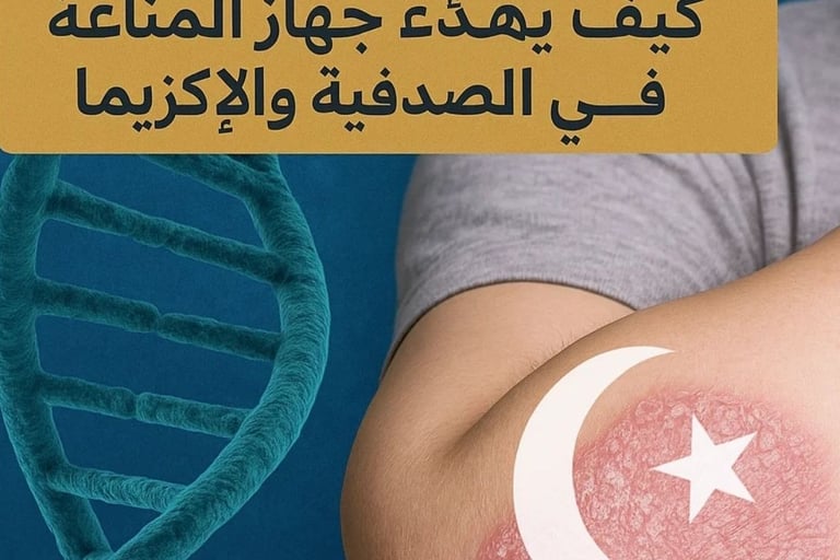 🧬🌿 الصيام والمناعة | اكتشف كيف يساعد الصيام في تهدئة جهاز المناعة وتقليل الالتهاب في أمراض الجلد ا