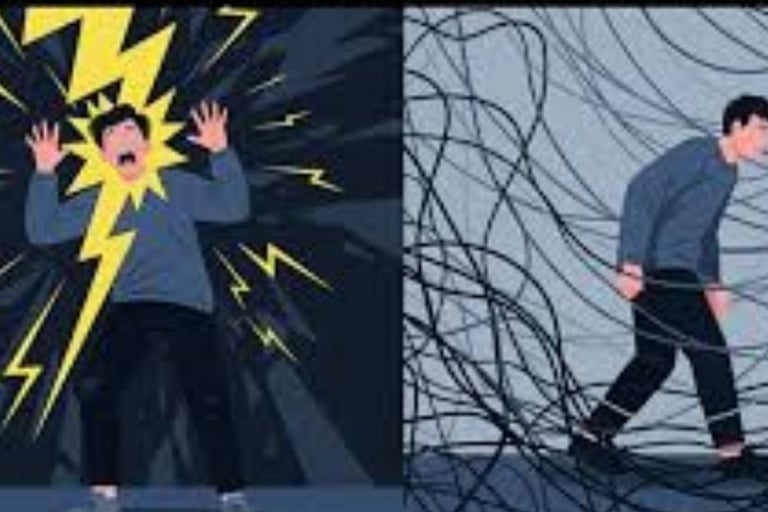 🧠 Panic Attack vs Anxiety Attack vs Mental Breakdown 🍽️🕊️