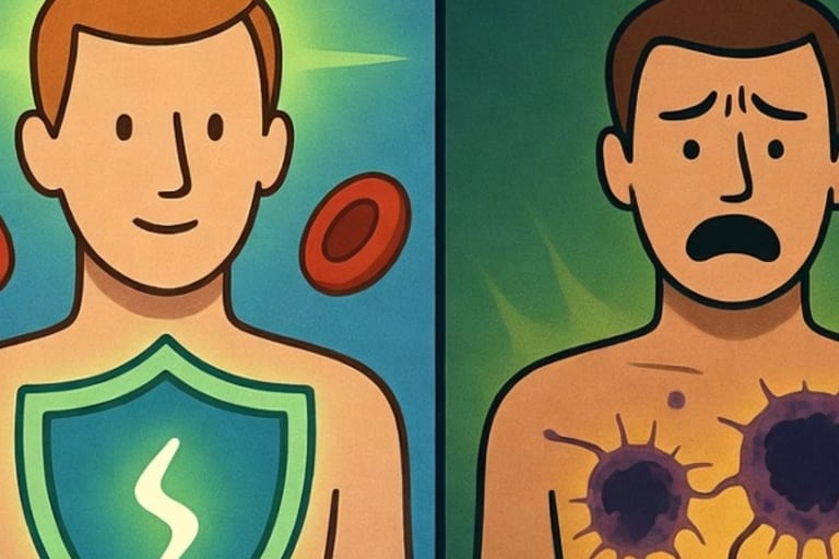 🧬 ب 12: الطاقة الخفية للأعصاب… والارتفاع المريب الذي قد يلمّح لوجود ورم