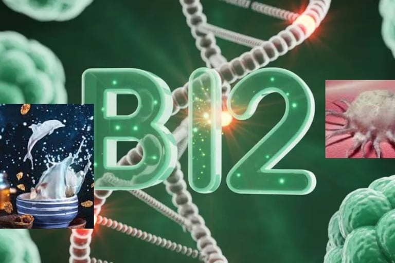 🧬 Vitamin B12 : When It Protects — and When It Warns About Cancer