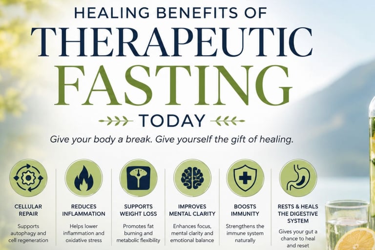 Healing Benefits of Therapeutic Fasting Today