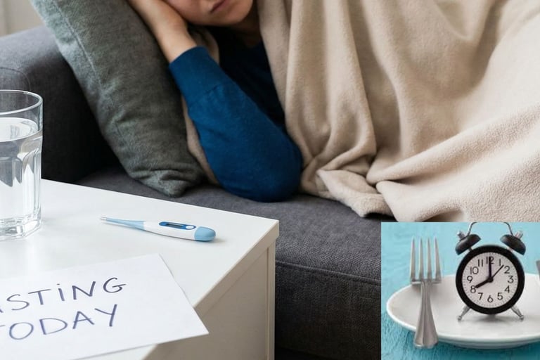 if you are sick fast