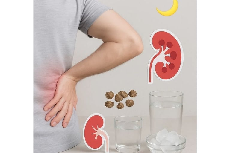 حصوات الكلى والصيام كل ما تحتاج معرفته مع تجربتي الشخصية 💧🧊🌙