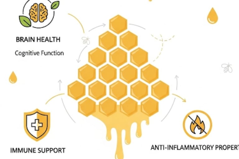   عسل مانوكا 🍯 والتصلب المتعدد 🧠💪 | دعم طبيعي فعّال 🌿 وتحسين المناعة