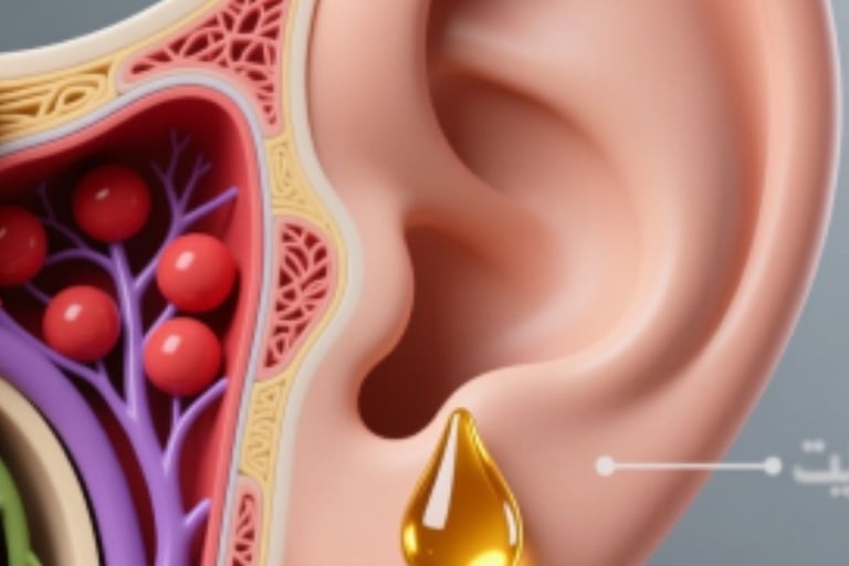  لعلاج تسوس الأذن والوقاية بنقط العسل mastoiditi