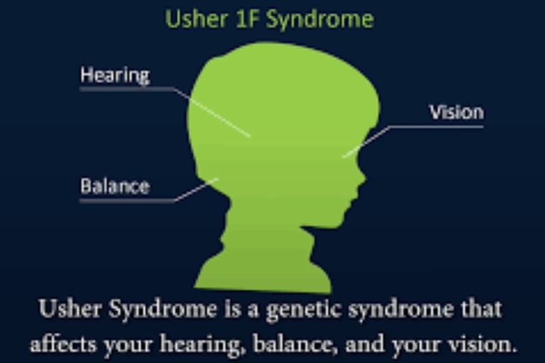 usher's syndrome hearing vision balance
