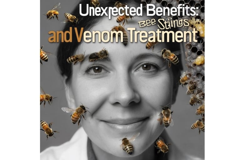 اكتشف أسرار العلاج بسم النحل 🐝! كيف يمكن للسعة صغيرة أن تحقق فوائد كبيرة لصحتك؟ تعرف على العلم وراء