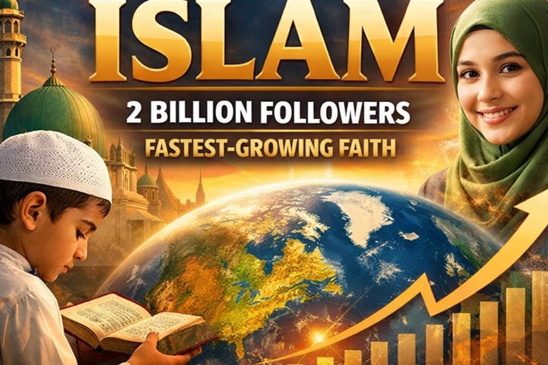 ما هو الدين رقم واحد الأسرع نموًا وانتشارًا في العالم؟