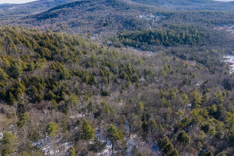 Hills in New England