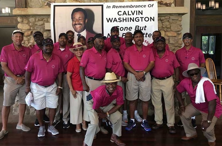 Par Four Golf Club photo of a group of black golfers