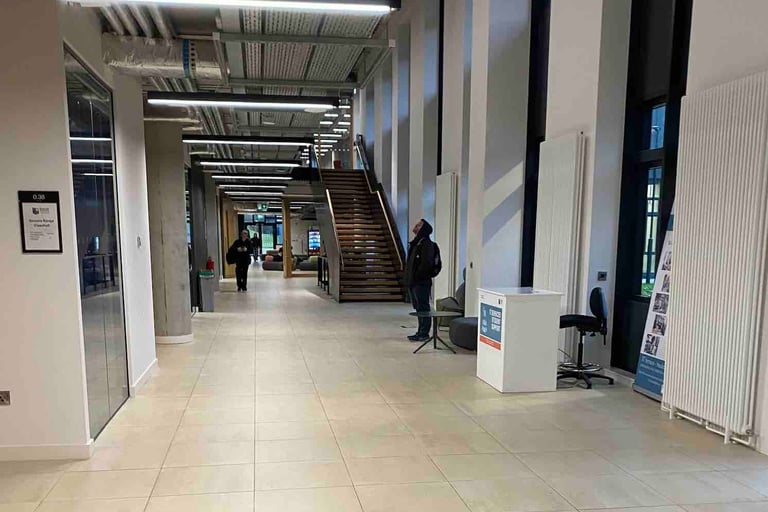 TSI Ground Floor with wide level corridors