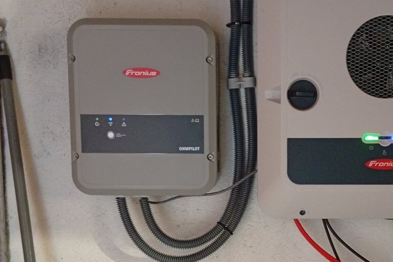 Module Fronius Ohmpilot pour pilotage du ballon d’eau chaude en surplus solaire