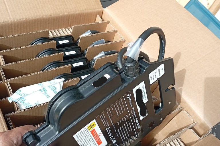 micro-onduleur APSystems utilisé pour installation photovoltaïque résidentielle de 9 kWc