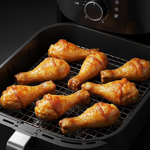 pollo con friggitrice ad aria