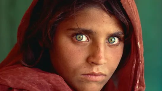 The Young Afghan Girl by Steve McCurry