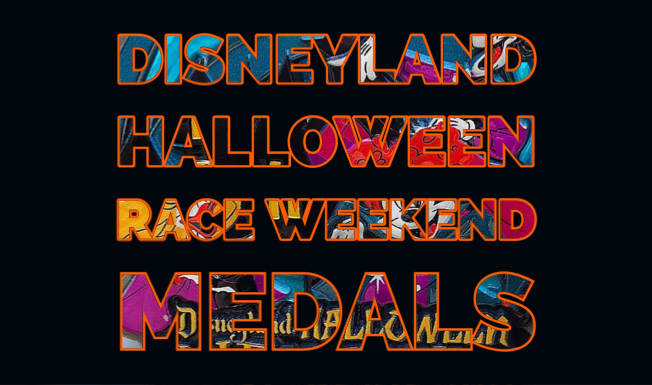 runDisney Disneyland Halloween Race Weekend medal gallery
