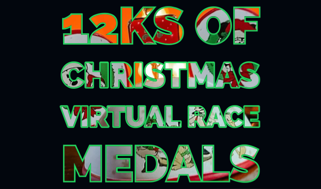 runDisney 12Ks of Christmas Virtual Medals images