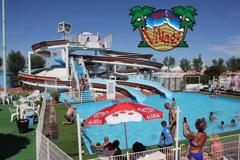 Beach Village Riccione, parco acquatico vicino al mare